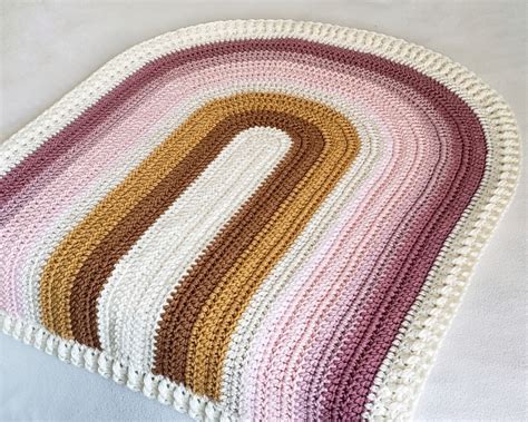 Rainbow Baby Blanket Crochet Pattern Ribblr