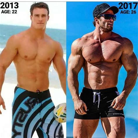 4 Year Transformation From Calumvonmoger He Was Already Huge At 22 To See More