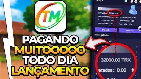 Lan Ou Nova Plataforma Pagando Muito Em Trx Prova De Pagamento Trx