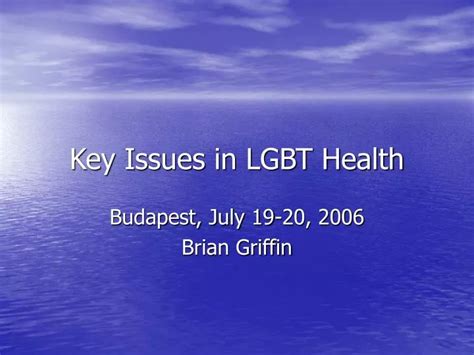 Ppt Key Issues In Lgbt Health Powerpoint Presentation Free Download