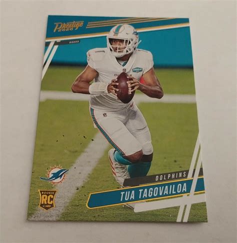 Panini Chronicles Tua Tagovailoa Prestige Rookie Miami