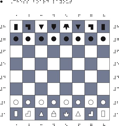 Printable Chess Board Layout