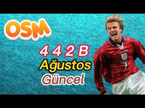 Osm Taktik 2022 442 B Taktik Ağustos Güncel Taktik Online Soccer