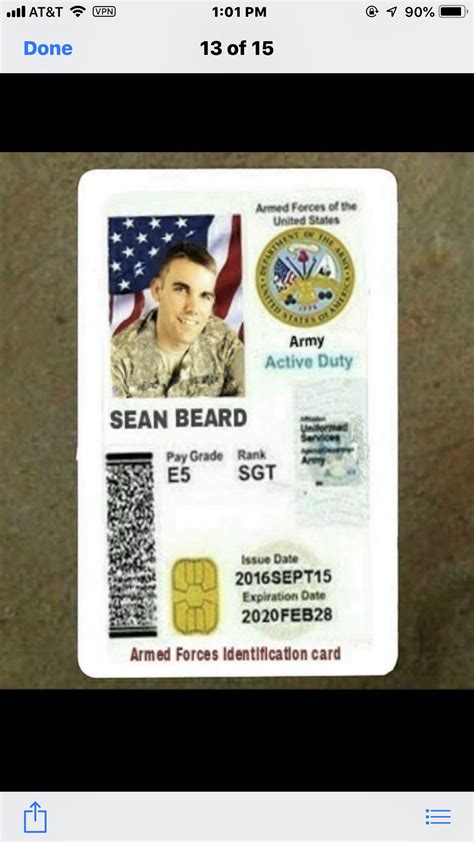 √ Military Dependent Id Card Retired Homeland