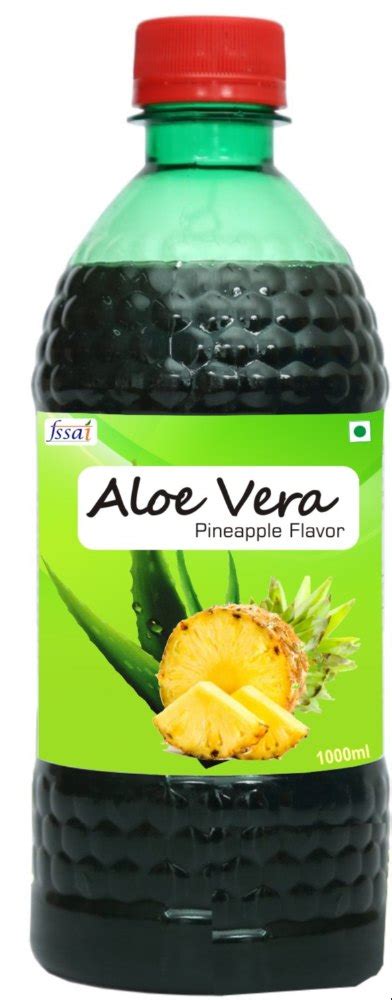 Aloe Vera Juice With Pineapple Packaging Size 1000 Ml Packaging Type