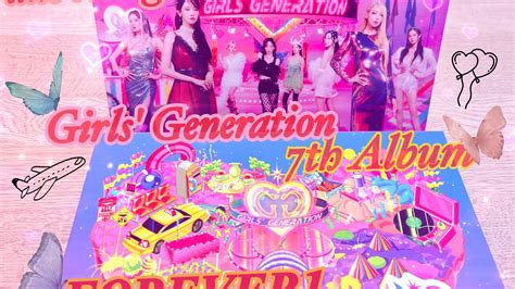 UNBOXING 소녀시대 Girls Generation Forever1 7th Album 少女時代 SNSD YouTube