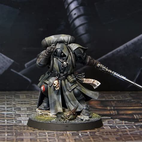 Raven Guard Librarian In Phobos Armor Ravenguard40k Warhammer