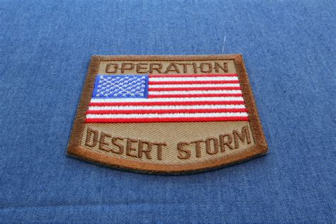 Operation Desert Storm Patch | US Iraq War Military Veteran Patches by Ivamis Patches