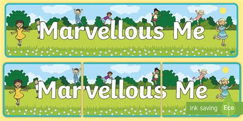 👉 Marvellous Me Display Banner Teacher Made Twinkl