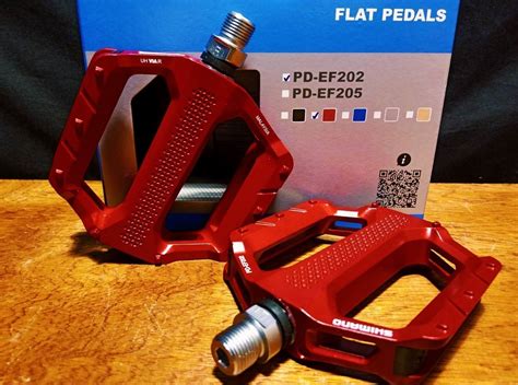 Shimano Pd Ef202 Flat Pedals 100 Original Lazada Ph