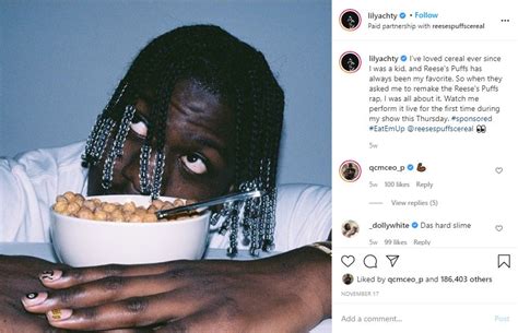 Lil Yachty Partners With Reese S Puffs For His Own Cereal Box Photo