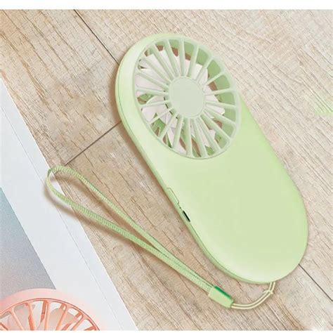 Slimline Rechargeable USB Mini Fan Portable Pocket Cool Air Hand Held