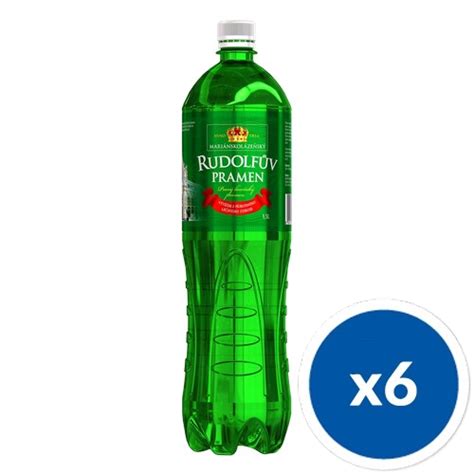 Woda Rudolfuv Pramen 1500 ml PET x6