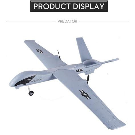 Flying Model Gliders G Ch Predator Z Remote Control Rc Airplane