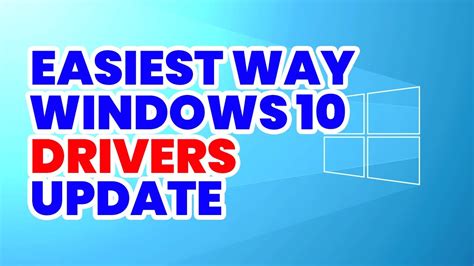 Easiest Way How To Update Drivers For Windows 10 Free 2022 YouTube