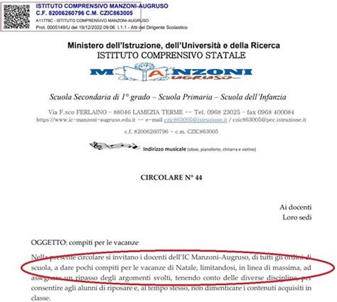 Niente Compiti Per Le Vacanze Di Natale Una Preside Dispensa I Suoi