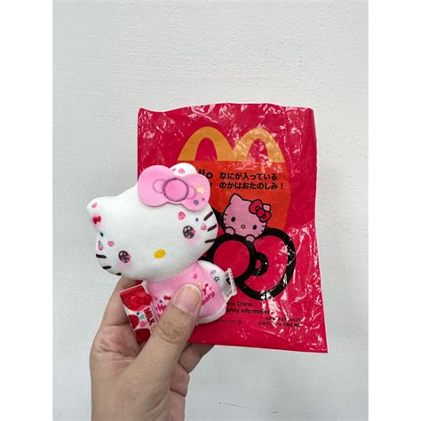 日本 麥當勞 第一彈 兒童餐玩具 三麗鷗 Hello Kitty 公仔 吊飾 蝦皮購物