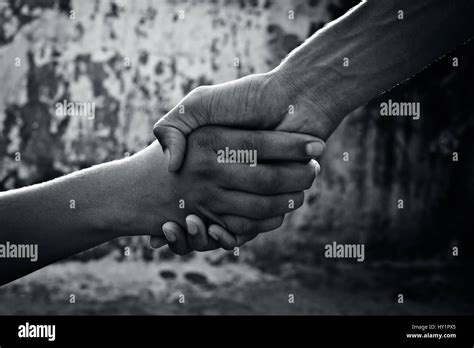 Team Work Human Hands Joined Together Stock Photo Alamy