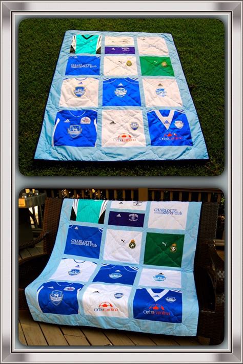 Soccer Jersey Quilt | DIY Fabric Crafts