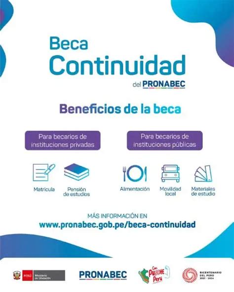 Beca Continuidad De Estudios Pronabec Examendeadmision