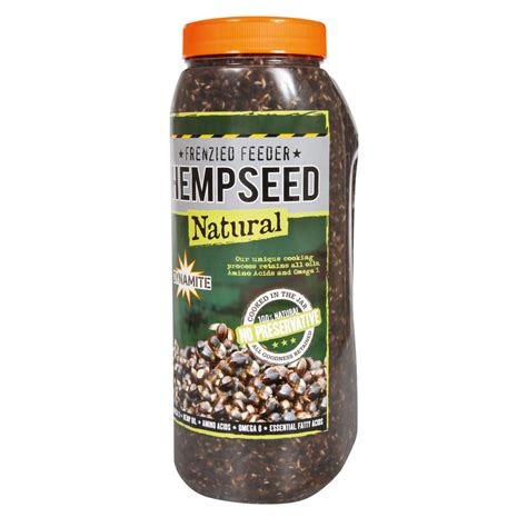 Dynamite Baits Hemp Seed Natural 2 Liter Karpfen Futter
