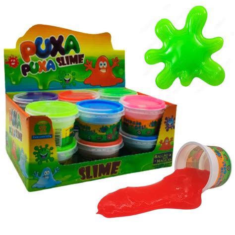 Kit Caixa Un Slime Atacado Massinha Massa De Modelar Gel Submarino