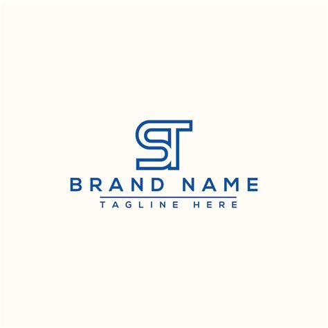 Premium Vector St Logo Design Template Vector Graphic Branding Element