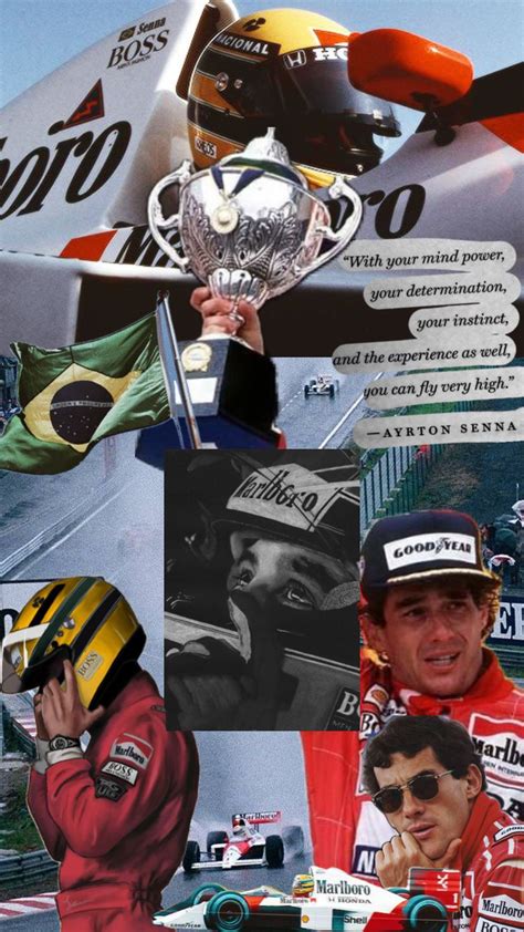 Aryton Senna Arytonsenna F F Driver Formulaone Wallpaper Fyp