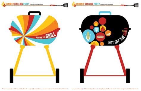 Free Printables Summer Grilling Party Or Bbq Party Hostess With The