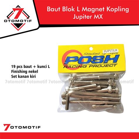 Jual Baut Blok Mesin Jupiter Mx Kunci L Nekel Shopee Indonesia