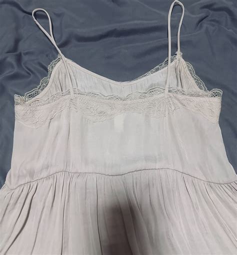 NWT 100 AUTH MANGO NUDE PINK LACE SILKY CAMI TOP Women S Fashion Tops Sleeveless On Carousell