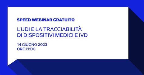 Ludi E La Tracciabilit Di Dispositivi Medici E Ivd Clariscience