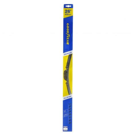 Щетка стеклоочистителя бескаркасная 26”/65 см Goodyear «Premium ...