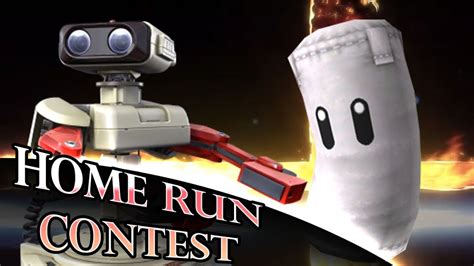 Super Smash Bros Wii U ROB 1640 1654 500M Home Run Contest YouTube