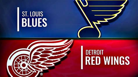 St Louis Blues Vs Detroit Red Wings Oct 27 2019 Game Highlights