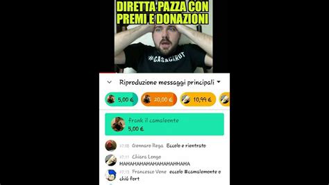 Diretta Con Scherzi E Grandi Premi In Palio In Chat Potete