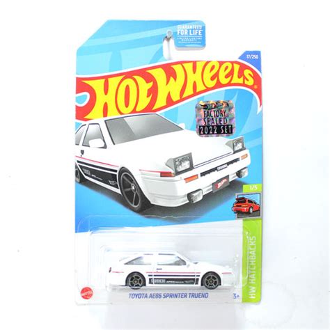 Jual Hotwheels Toyota AE86 Sprinter Trueno Putih FS 2022 HW Hatchbacks