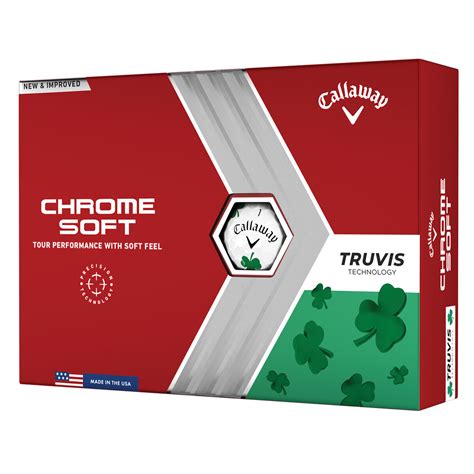 Callaway Chrome Soft Truvis Shamrock Golf Balls Pga Tour Superstore