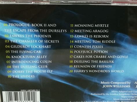 CD HARRY POTTER Original Soundtracks, Hobbies & Toys, Music & Media ...