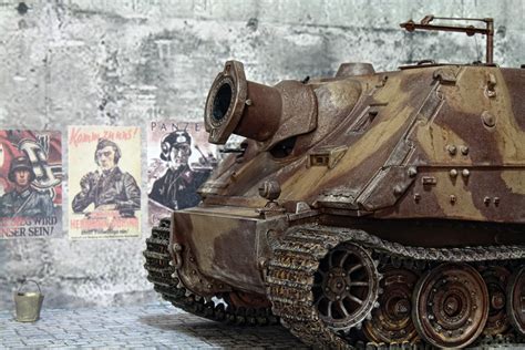 Sturmtiger 38 cm RW61 auf Sturmmörser Tiger Каропка ру стендовые