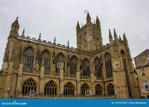 The Bath Abbey Bath, England Editorial Stock Image - Image of found ...