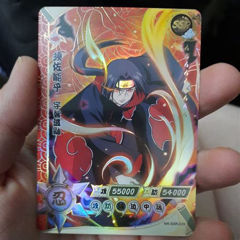 Itachi Uchiha Ssr Foil Card Naruto Ccg Tcg Values Mavin