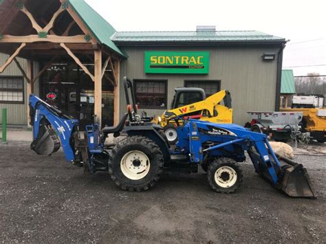 New Holland Tc With Loader And Backhoe For Sale