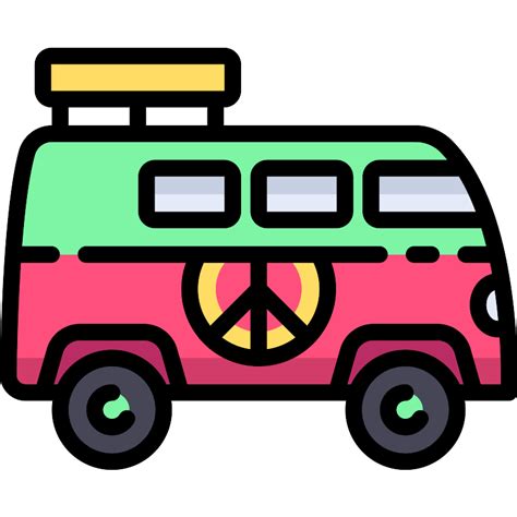 Hippie Van Vector Svg Icon Svg Repo Free Svg Icons