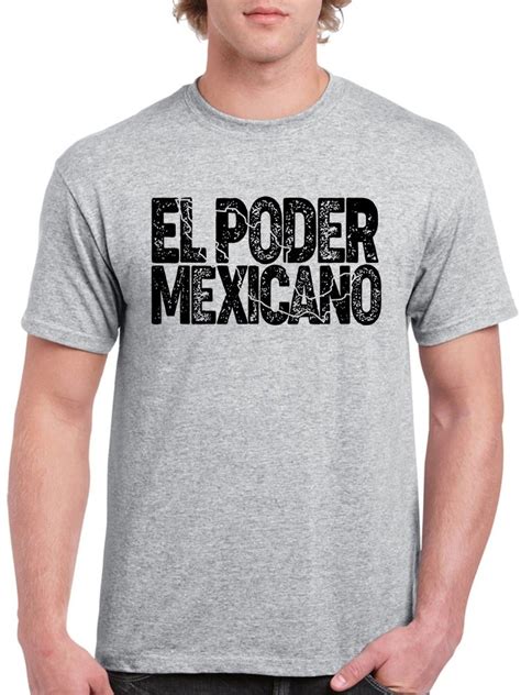 Playera Smartprintsink El Poder Mexicano Para Hombre