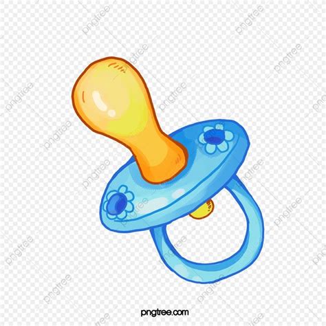 Vector Cartoon Baby Pacifier PNG Cartoon Chupete Cartoon Baby