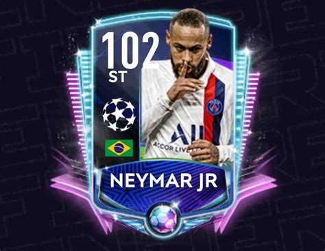 Neymar Jr 102 Ucl Fifa Mobile 20 En 2022 Neymar Fútbol Deportes