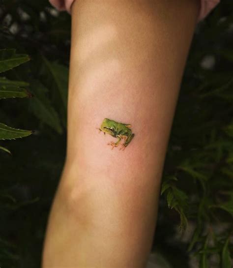 Watercolor Frog Tattoo At Explore Collection Of