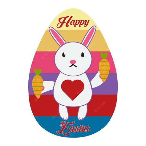 Premium Vector Happy Easter Day T Shirt Design Vector Illustration