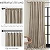 Amazon Ryb Home Camel Beige Velvet Curtains Inch Room